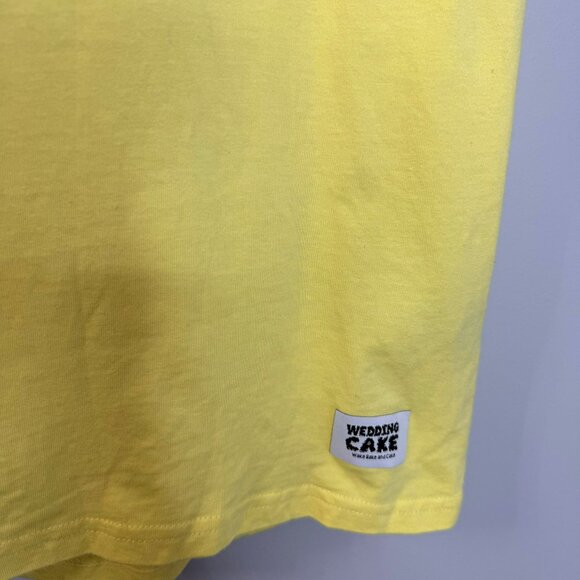 Wedding Cake Men’s Price Went Up Graphic T-Shirt Yellow XL - Picture 5 of 9